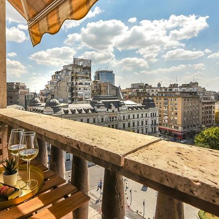 Chic Accommodation With Breathtaking Views Over Calea Victoriei - Your Central Heaven Bucarest Exterior foto